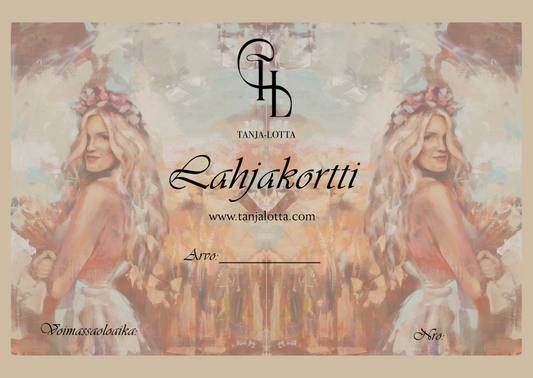 Tanja-Lotta Art - taidelahjakortti
